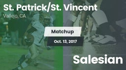 Matchup: St. Patrick/St. vs. Salesian 2017