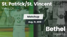 Matchup: St. Patrick/St. vs. Bethel  2018