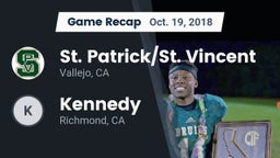 Recap: St. Patrick/St. Vincent  vs. Kennedy  2018