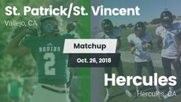 Matchup: St. Patrick/St. vs. Hercules  2018