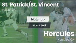 Matchup: St. Patrick/St. vs. Hercules  2019