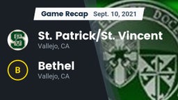 Recap: St. Patrick/St. Vincent  vs. Bethel  2021