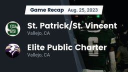 Recap: St. Patrick/St. Vincent  vs. Elite Public Charter  2023