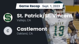 Recap: St. Patrick/St. Vincent  vs. Castlemont  2023