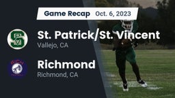 Recap: St. Patrick/St. Vincent  vs. Richmond  2023