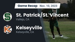 Recap: St. Patrick/St. Vincent  vs. Kelseyville  2023
