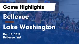 Bellevue  vs Lake Washington  Game Highlights - Dec 13, 2016