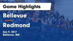 Bellevue  vs Redmond  Game Highlights - Jan 9, 2017