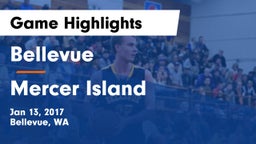 Bellevue  vs Mercer Island  Game Highlights - Jan 13, 2017