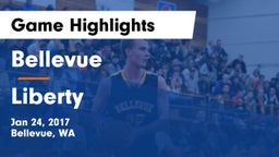 Bellevue  vs Liberty  Game Highlights - Jan 24, 2017