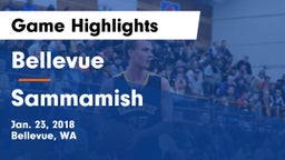 Bellevue  vs Sammamish  Game Highlights - Jan. 23, 2018