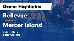 Bellevue  vs Mercer Island  Game Highlights - Feb. 1, 2019