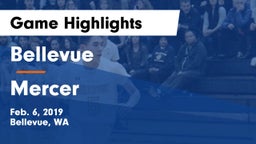 Bellevue  vs Mercer  Game Highlights - Feb. 6, 2019