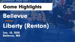 Bellevue  vs Liberty  (Renton) Game Highlights - Jan. 10, 2020