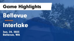 Bellevue  vs Interlake  Game Highlights - Jan. 24, 2023
