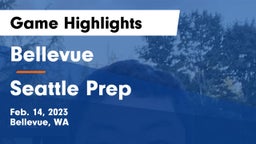Bellevue  vs Seattle Prep Game Highlights - Feb. 14, 2023