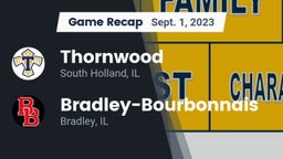 Recap: Thornwood  vs. Bradley-Bourbonnais  2023