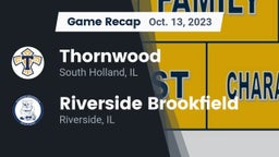 Recap: Thornwood  vs. Riverside Brookfield  2023