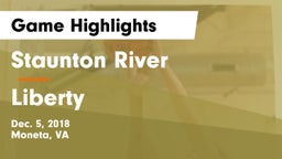 Staunton River  vs Liberty  Game Highlights - Dec. 5, 2018