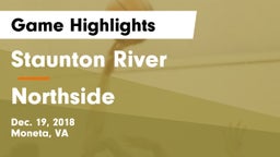 Staunton River  vs Northside  Game Highlights - Dec. 19, 2018