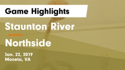 Staunton River  vs Northside  Game Highlights - Jan. 22, 2019