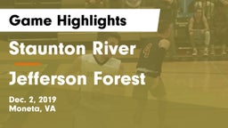 Staunton River  vs Jefferson Forest  Game Highlights - Dec. 2, 2019