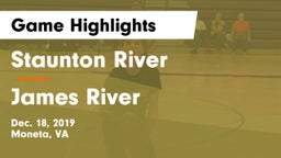 Staunton River  vs James River  Game Highlights - Dec. 18, 2019