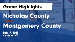 Nicholas County  vs Montgomery County  Game Highlights - Feb. 7, 2023