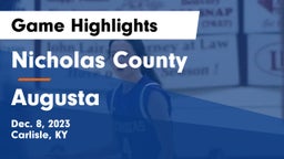 Nicholas County  vs Augusta  Game Highlights - Dec. 8, 2023