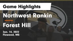 Northwest Rankin  vs Forest Hill  Game Highlights - Jan. 14, 2022