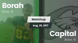 Matchup: Borah  vs. Capital  2017