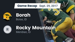 Recap: Borah  vs. Rocky Mountain  2017