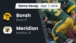 Recap: Borah  vs. Meridian  2018