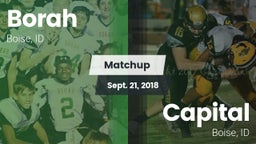 Matchup: Borah  vs. Capital  2018