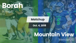 Matchup: Borah  vs. Mountain View  2018