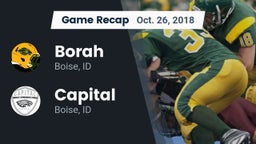 Recap: Borah  vs. Capital  2018