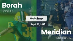 Matchup: Borah  vs. Meridian  2019