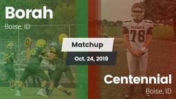 Matchup: Borah  vs. Centennial  2019