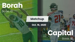 Matchup: Borah  vs. Capital  2020