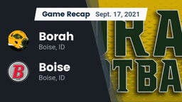 Recap: Borah  vs. Boise  2021