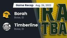 Recap: Borah  vs. Timberline  2022
