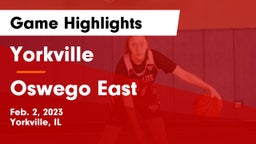 Yorkville  vs Oswego East  Game Highlights - Feb. 2, 2023