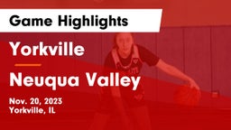 Yorkville  vs Neuqua Valley  Game Highlights - Nov. 20, 2023