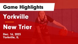 Yorkville  vs New Trier  Game Highlights - Dec. 16, 2023