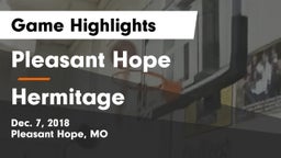 Pleasant Hope  vs Hermitage Game Highlights - Dec. 7, 2018