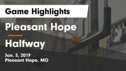 Pleasant Hope  vs Halfway  Game Highlights - Jan. 3, 2019
