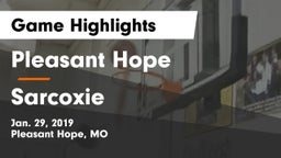 Pleasant Hope  vs Sarcoxie  Game Highlights - Jan. 29, 2019
