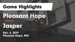 Pleasant Hope  vs Jasper  Game Highlights - Dec. 6, 2019