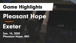 Pleasant Hope  vs Exeter  Game Highlights - Jan. 14, 2020