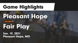 Pleasant Hope  vs Fair Play   Game Highlights - Jan. 19, 2021